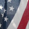 Happy Holidays American Flag